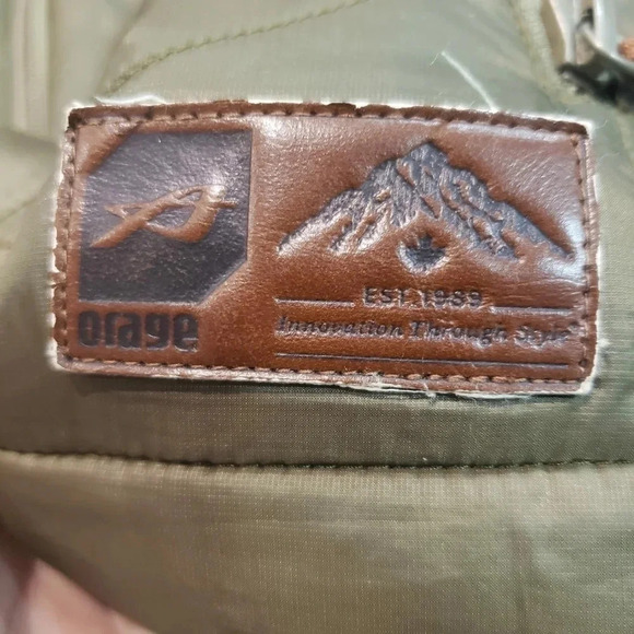 Orage Mens Green  Quilted Jacket Size M/M - Picture 5 of 9